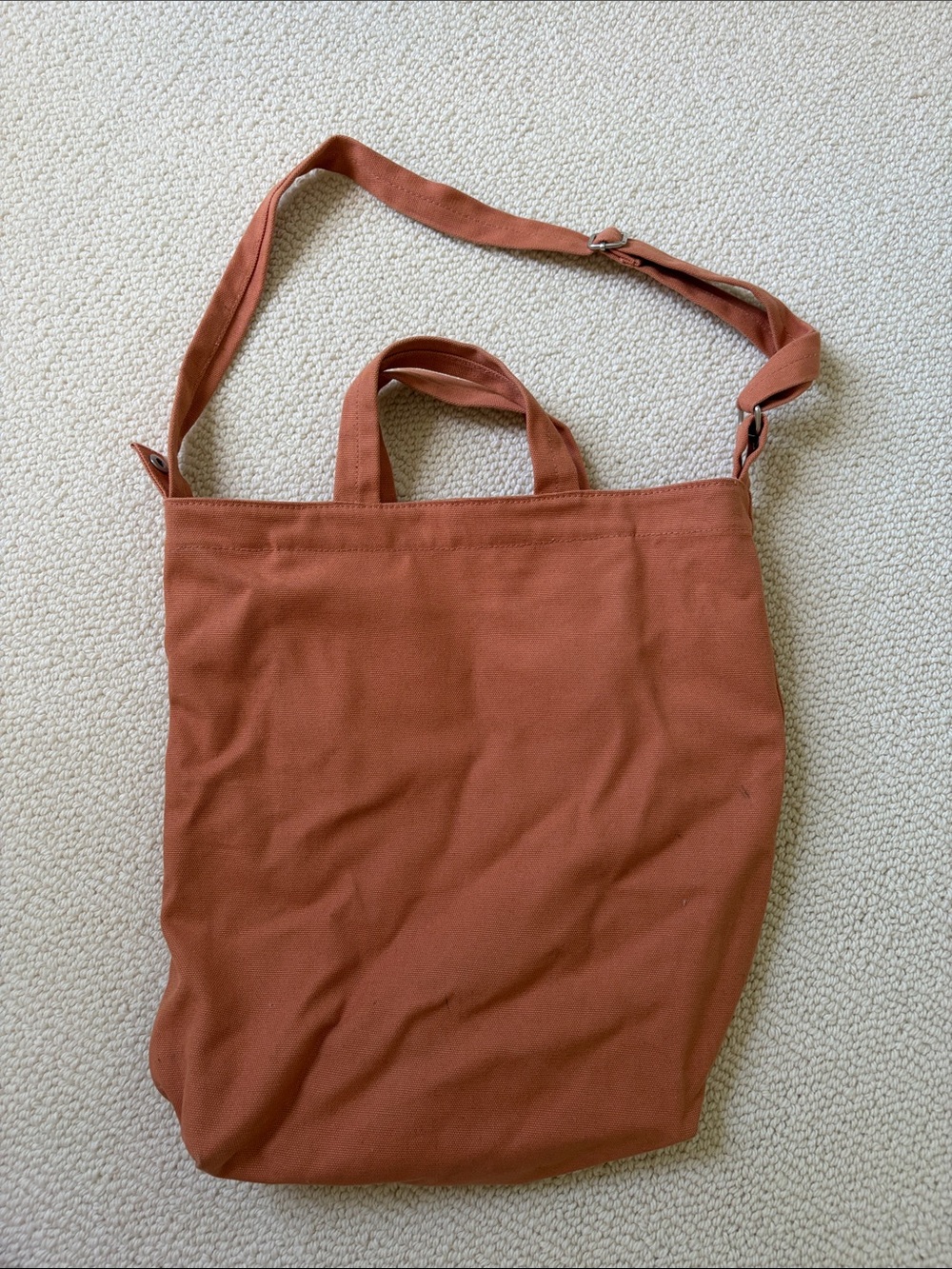 Baggu Orange Duck Bag
